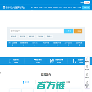 苏州市公共数据开放平台